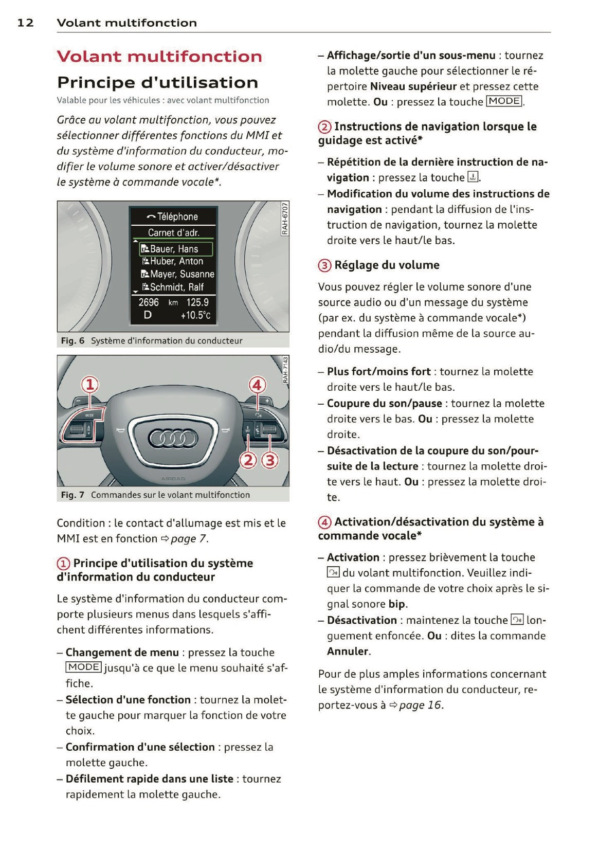 2013 Audi Q5/SQ5 MMI Navigation Plus Manuel d'Infotainment | Français