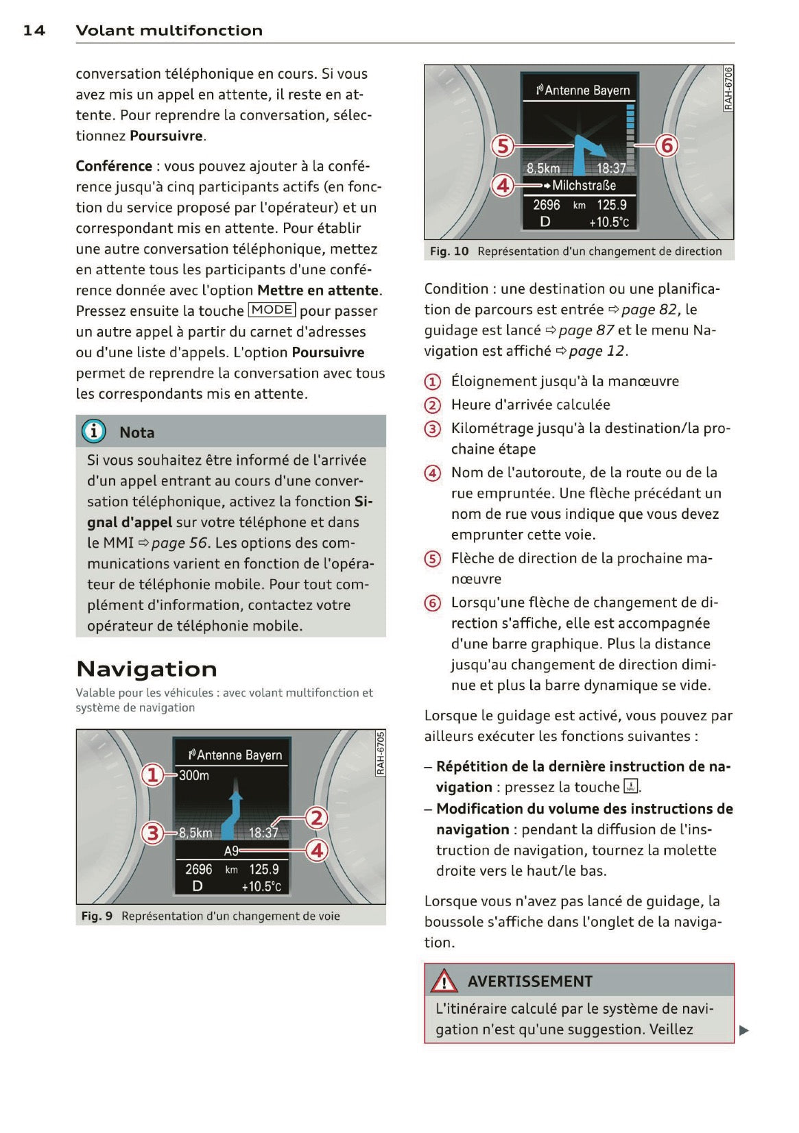 2013 Audi Q5/SQ5 MMI Navigation Plus Manuel d'Infotainment | Français