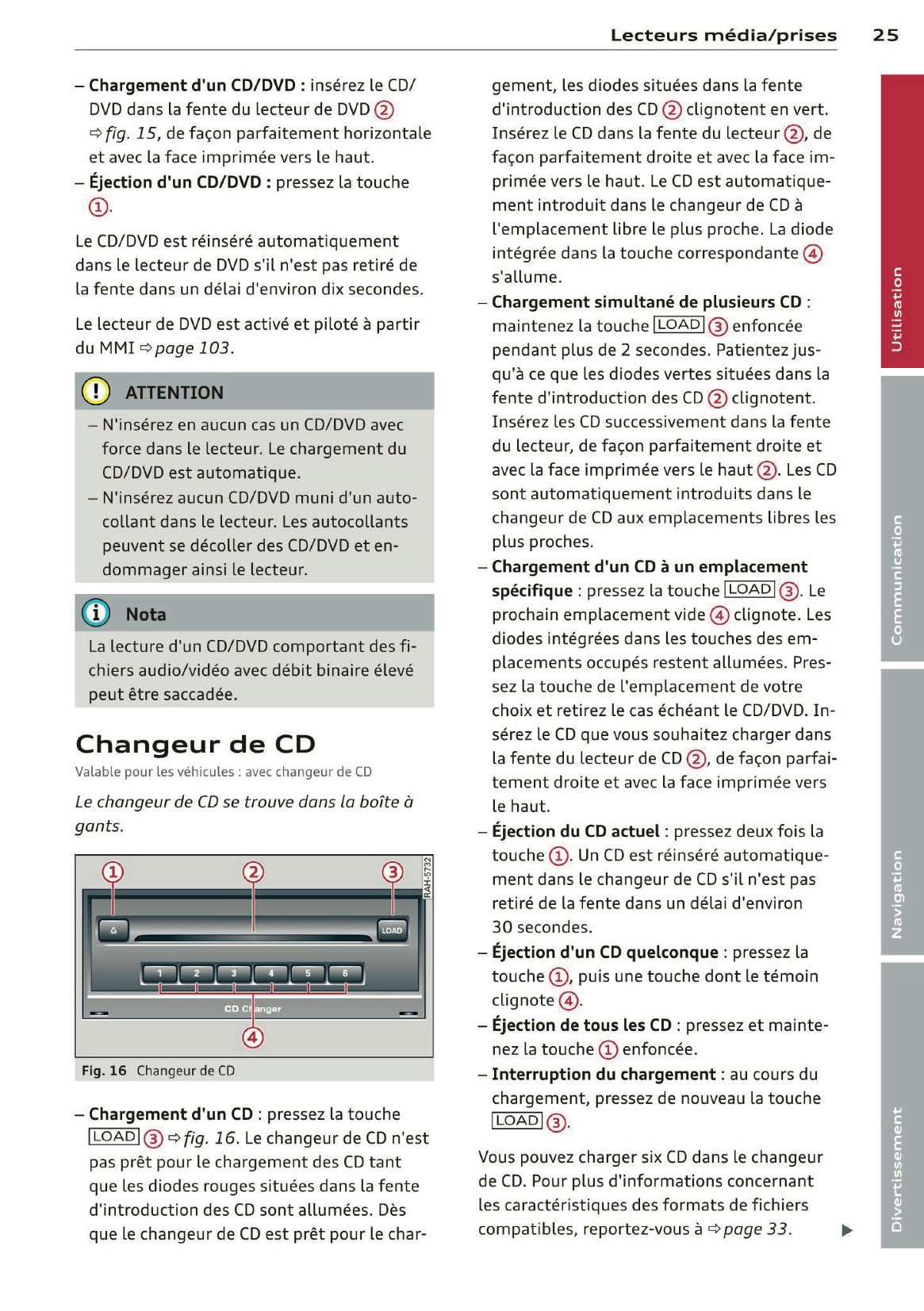 2013 Audi Q5/SQ5 MMI Navigation Plus Manuel d'Infotainment | Français