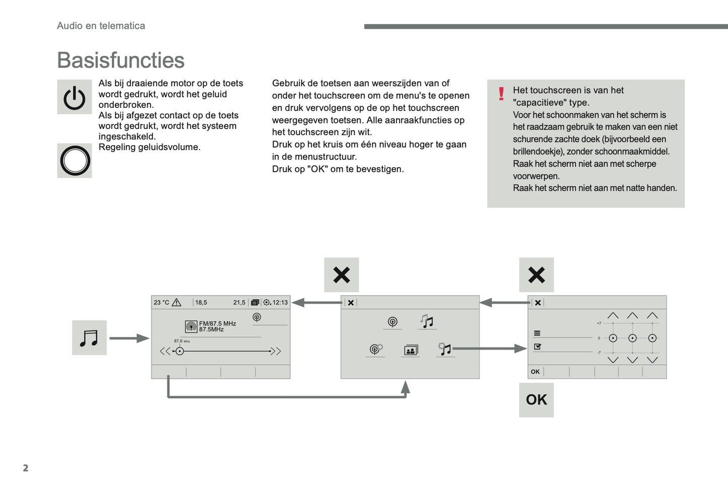 2016-2018 Citroën C4 Picasso/Grand C4 Picasso Infotainment Manual | Dutch