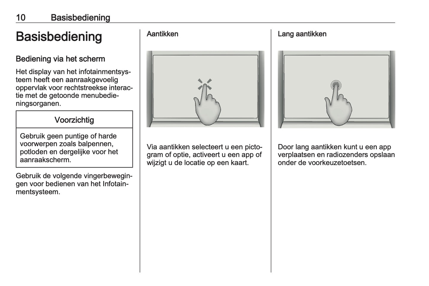 2020-2021 Opel Insignia Infotainment Manual | Dutch