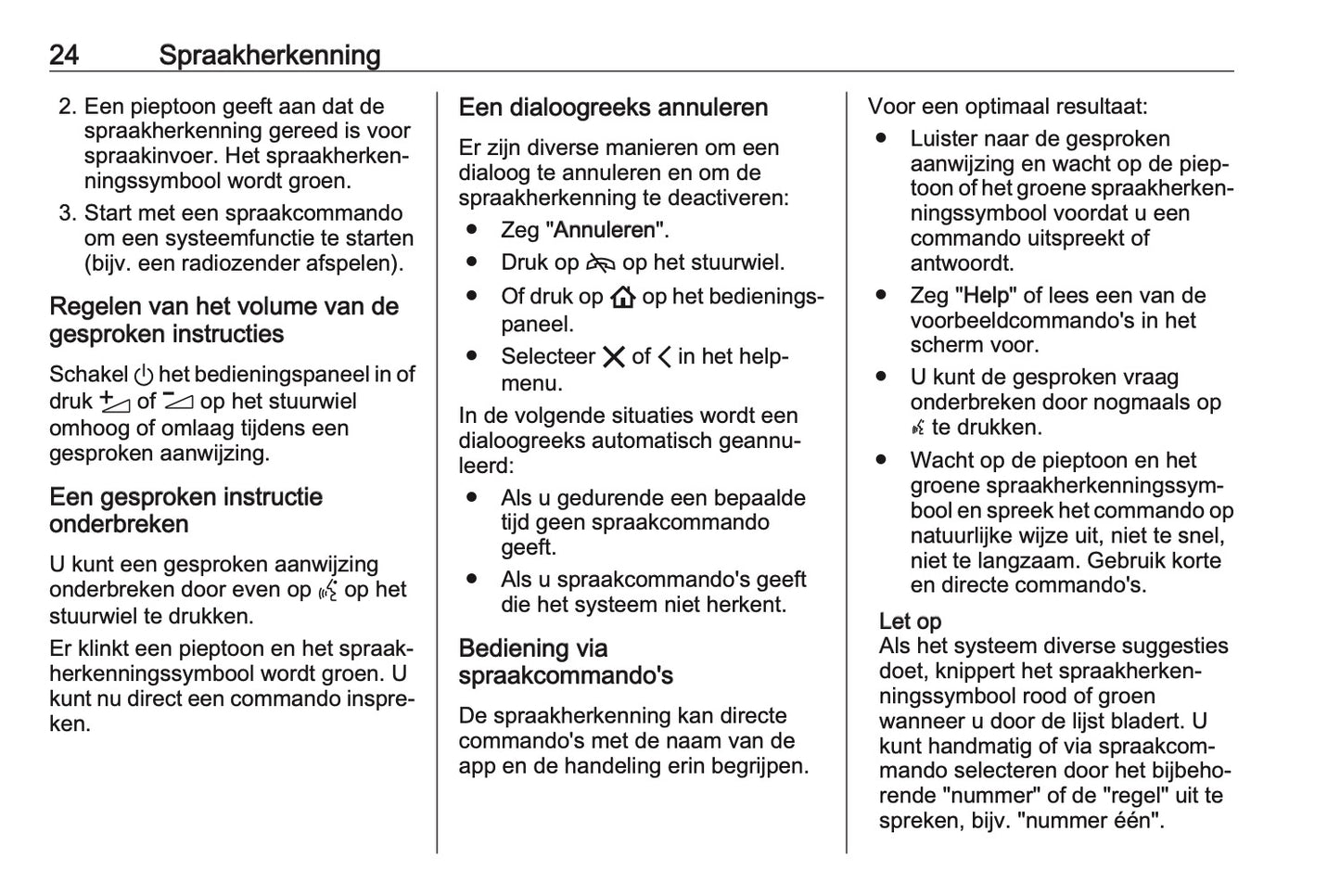 2020-2021 Opel Insignia Infotainment Manual | Dutch