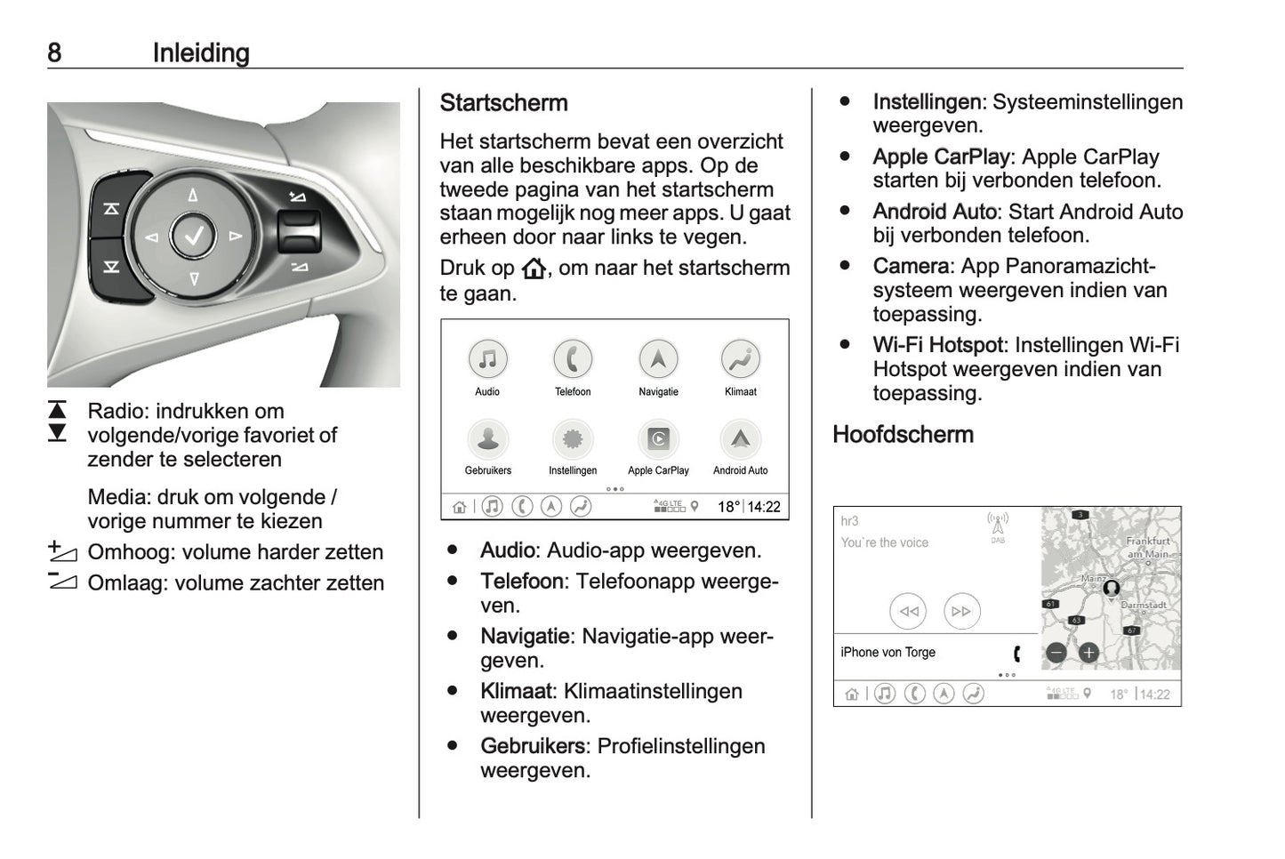 2020-2021 Opel Insignia Infotainment Manual | Dutch