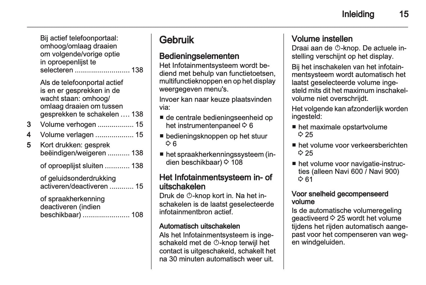 2012 Opel Meriva Infotainment Manual | Dutch