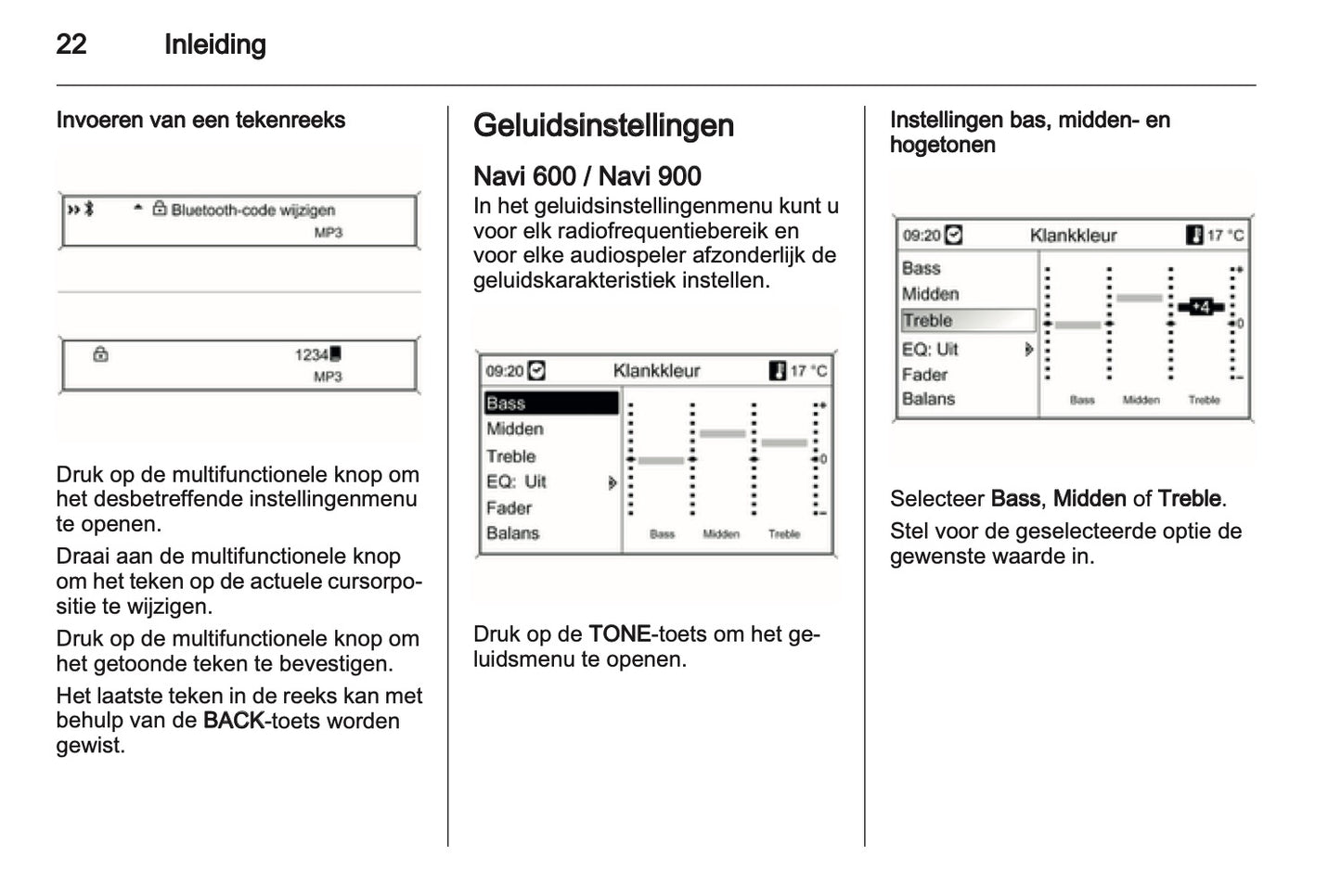 2012 Opel Meriva Infotainment Manual | Dutch