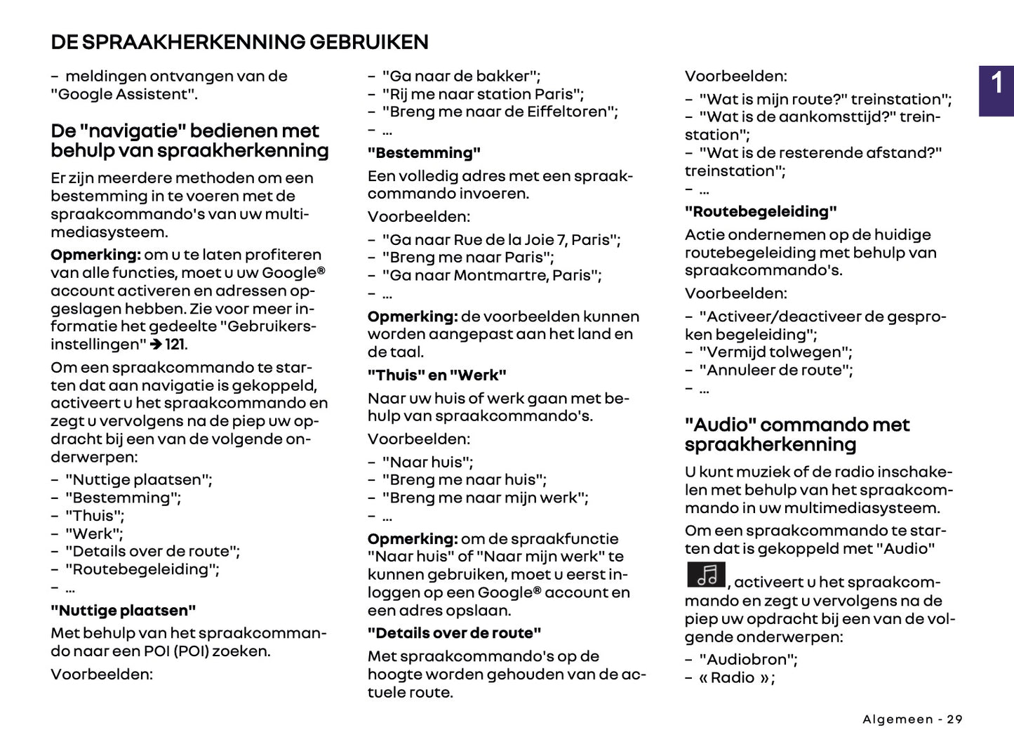 2024-2025 Renault Open R Link Infotainment Manual | Dutch