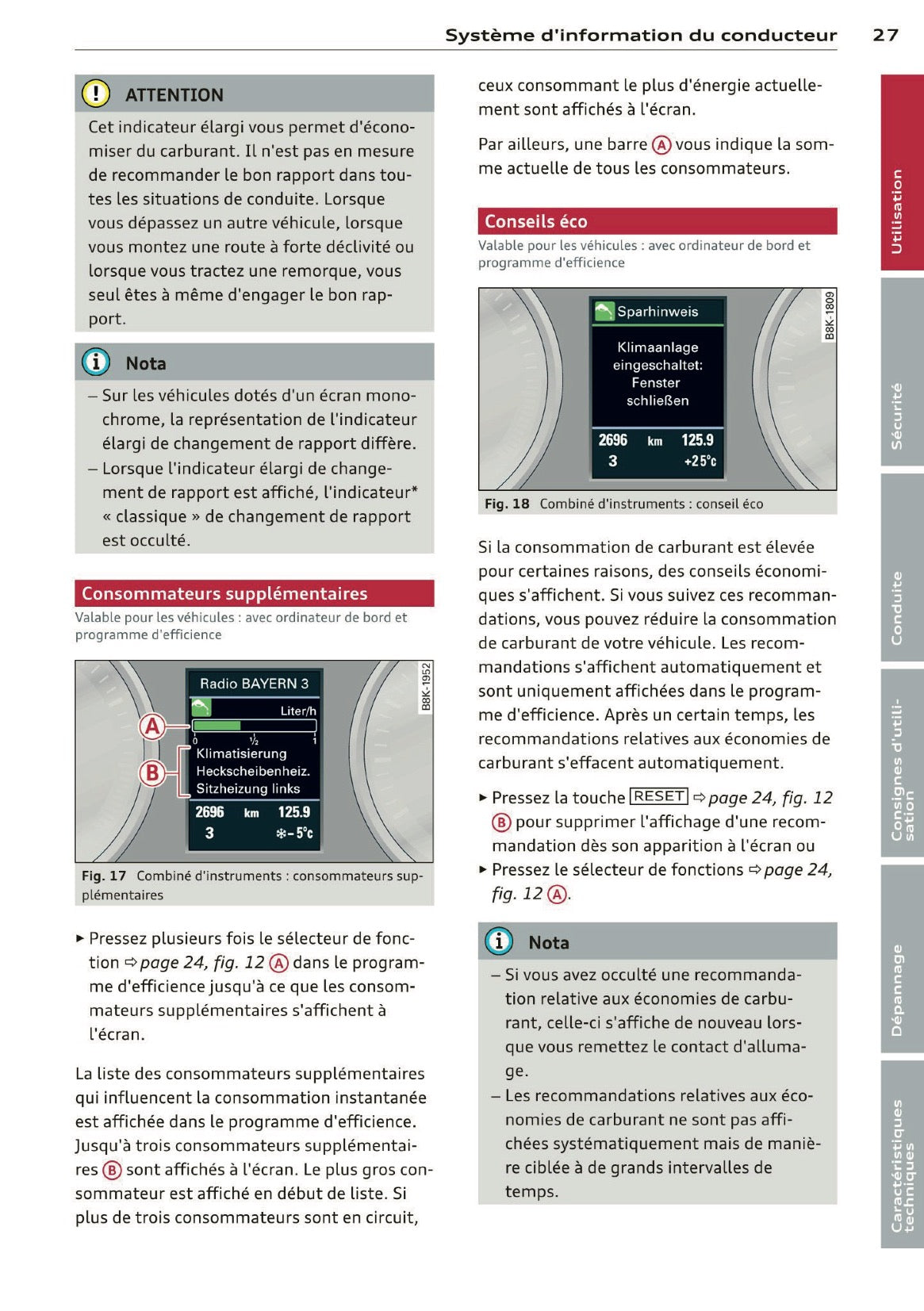 2013 Audi Q5 / SQ5 Manuel du propriétaire | Français