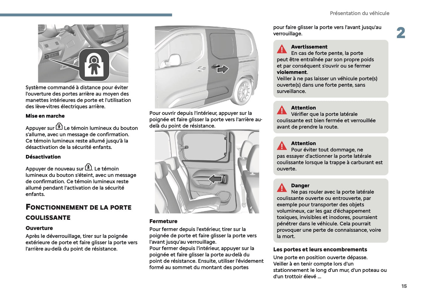 2025 Citroën Berlingo/Berlingo Van Owner's Manual | French