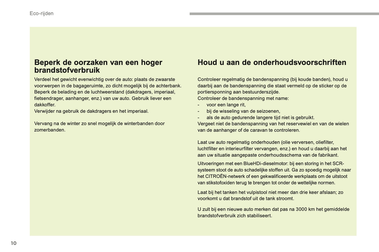 2016-2017 Citroën C3 Owner's Manual | Dutch