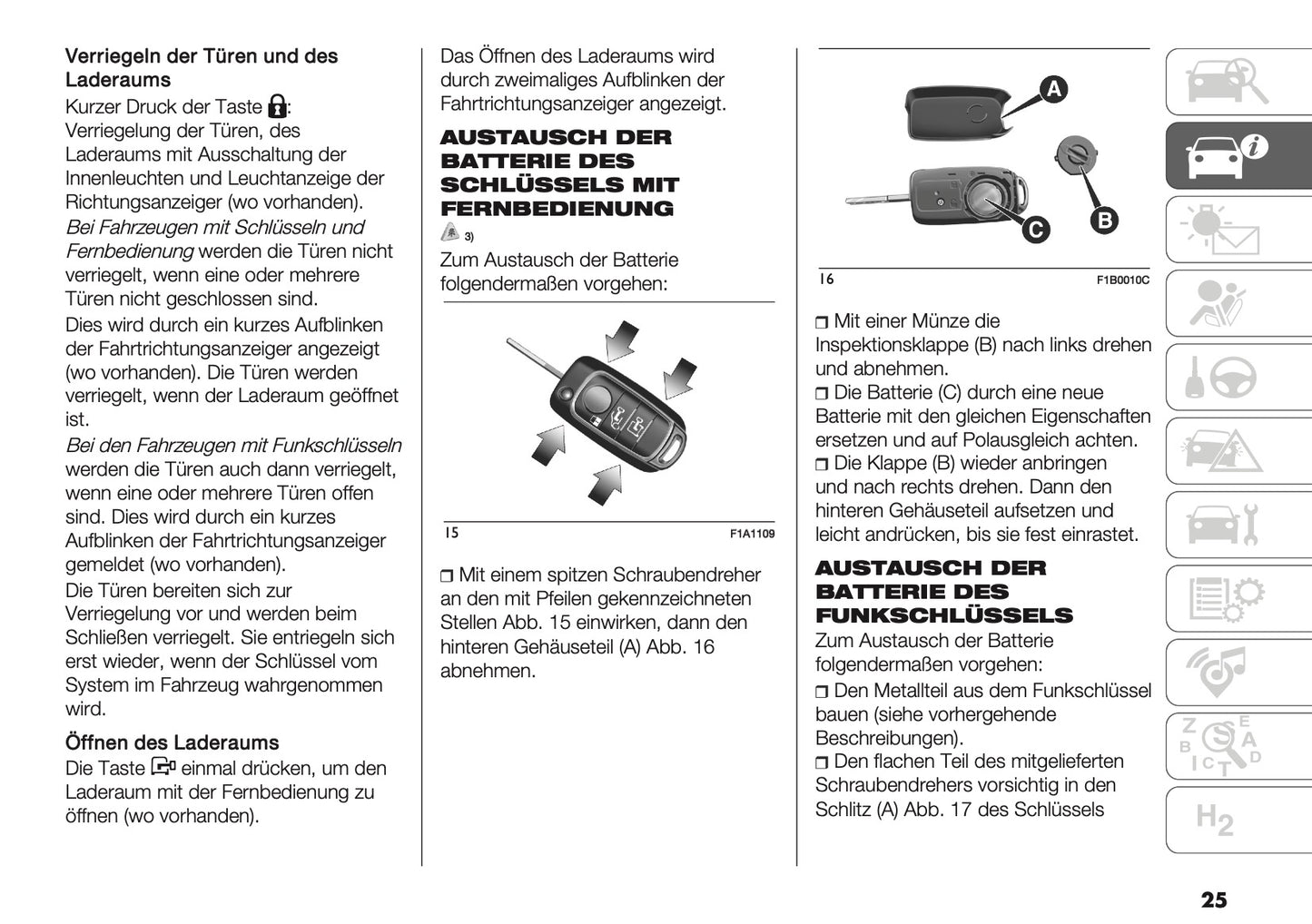 2025 Citroën Jumper/Relay Owner's Manual | German