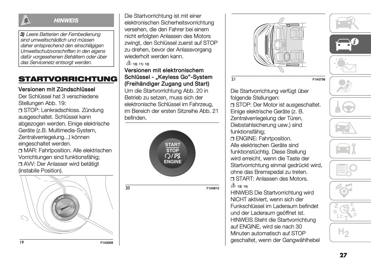 2025 Citroën Jumper/Relay Owner's Manual | German