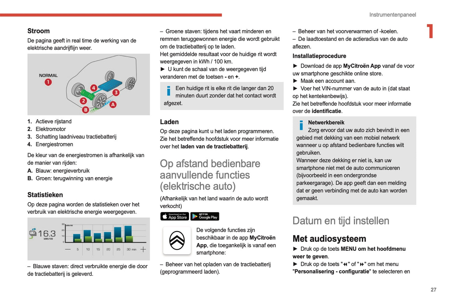 2022-2024 Citroën Jumpy/Dispatch/SpaceTourer Owner's Manual | Dutch