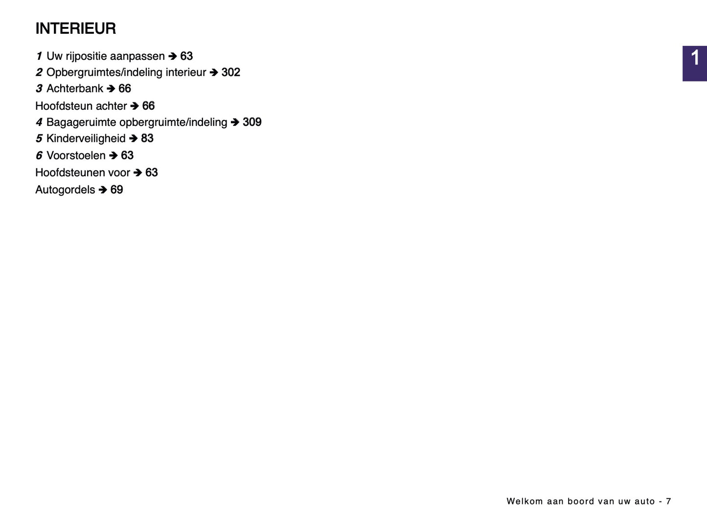 2024-2025 Dacia Bigster Owner's Manual | Dutch