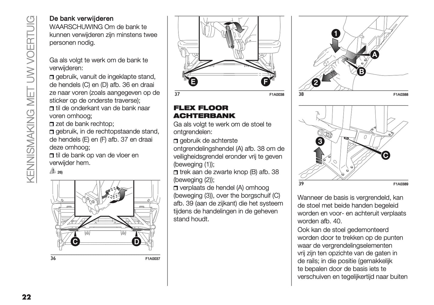 2019-2020 Fiat Ducato Camper Owner's Manual | Dutch