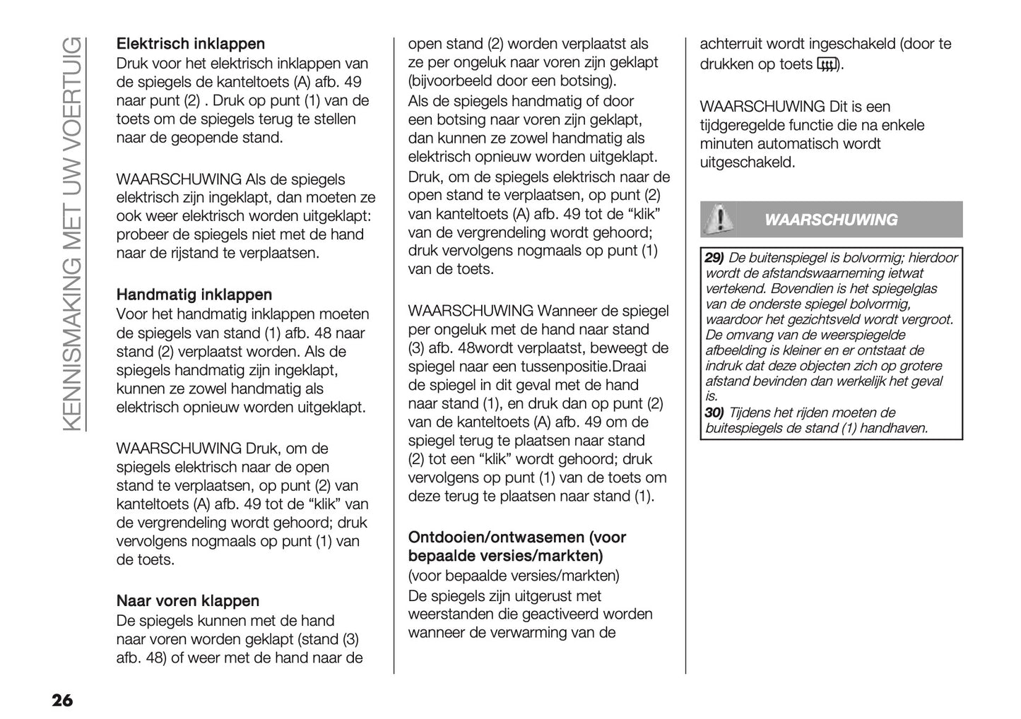 2019-2020 Fiat Ducato Camper Owner's Manual | Dutch