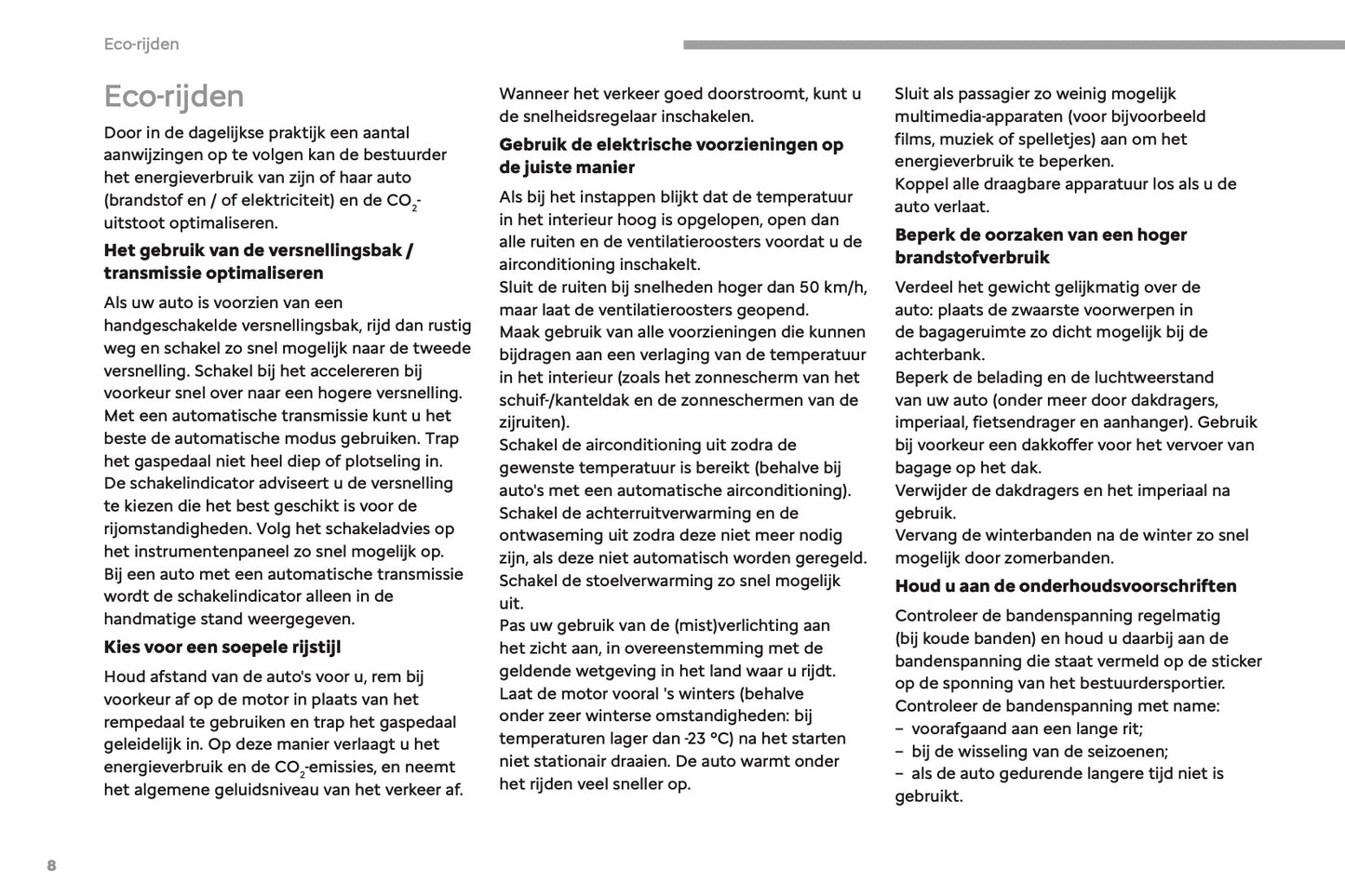 2023-2025 Fiat Scudo/E-Scudo Ulysse/E-Ulysse Owner's Manual | Dutch