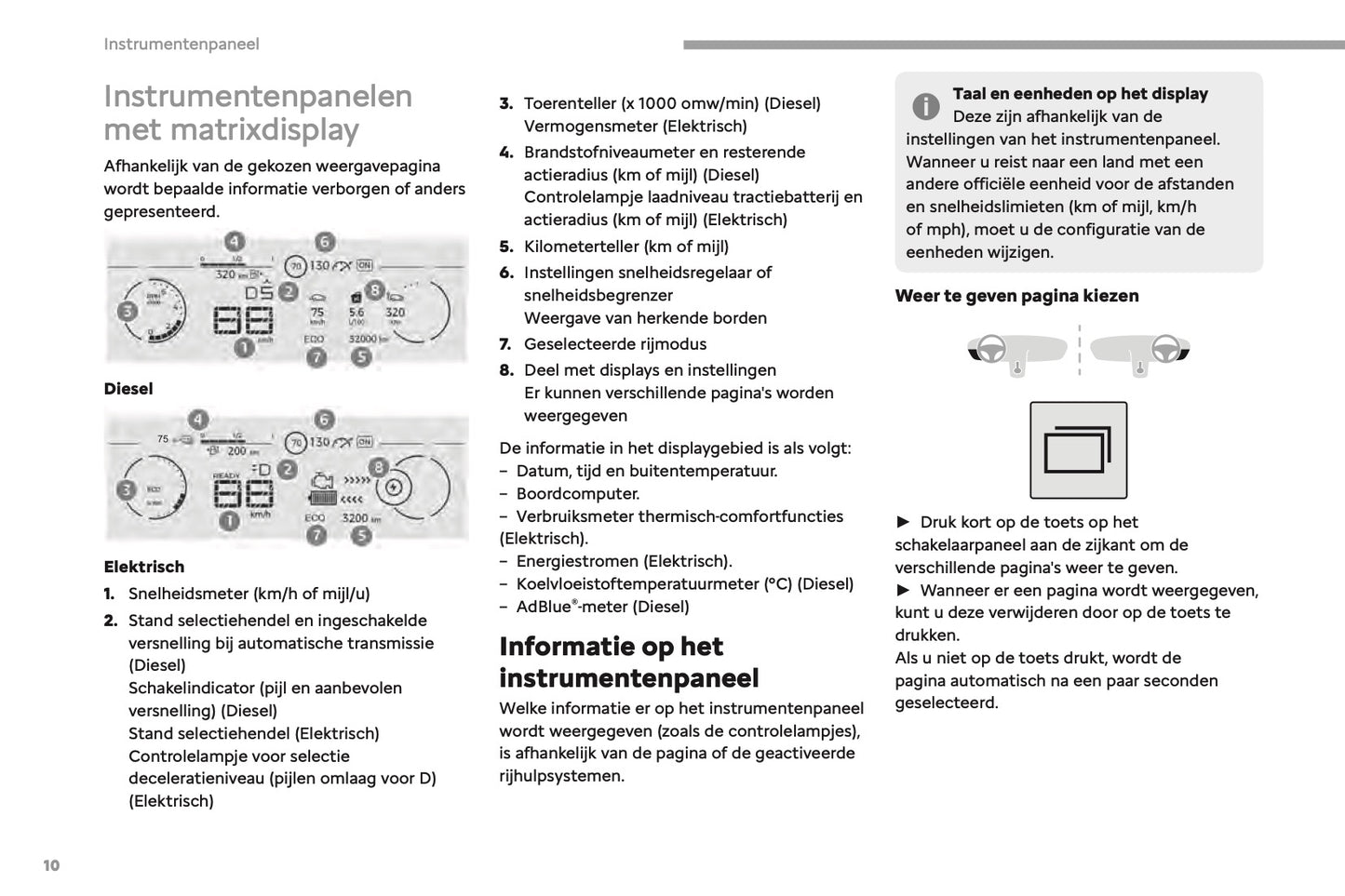 2023-2025 Fiat Scudo/E-Scudo Ulysse/E-Ulysse Owner's Manual | Dutch