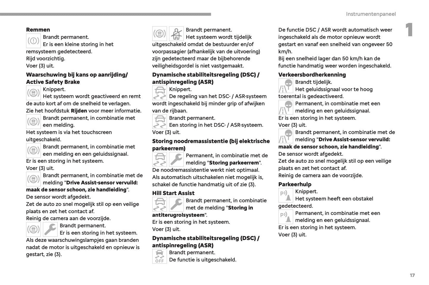 2023-2025 Fiat Scudo/E-Scudo Ulysse/E-Ulysse Owner's Manual | Dutch