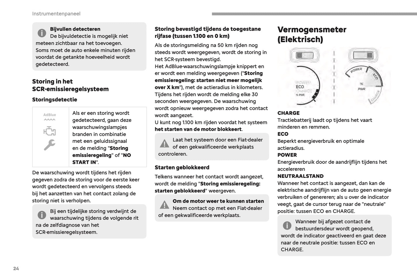 2023-2025 Fiat Scudo/E-Scudo Ulysse/E-Ulysse Owner's Manual | Dutch