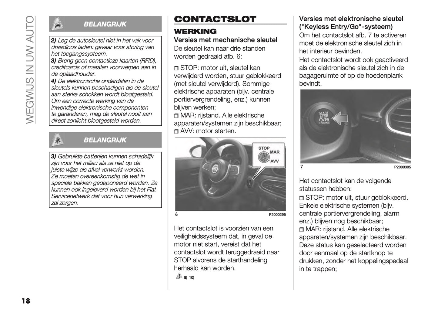 2023 Fiat Tipo 5 Door/Station Wagon Owner's Manual | Dutch