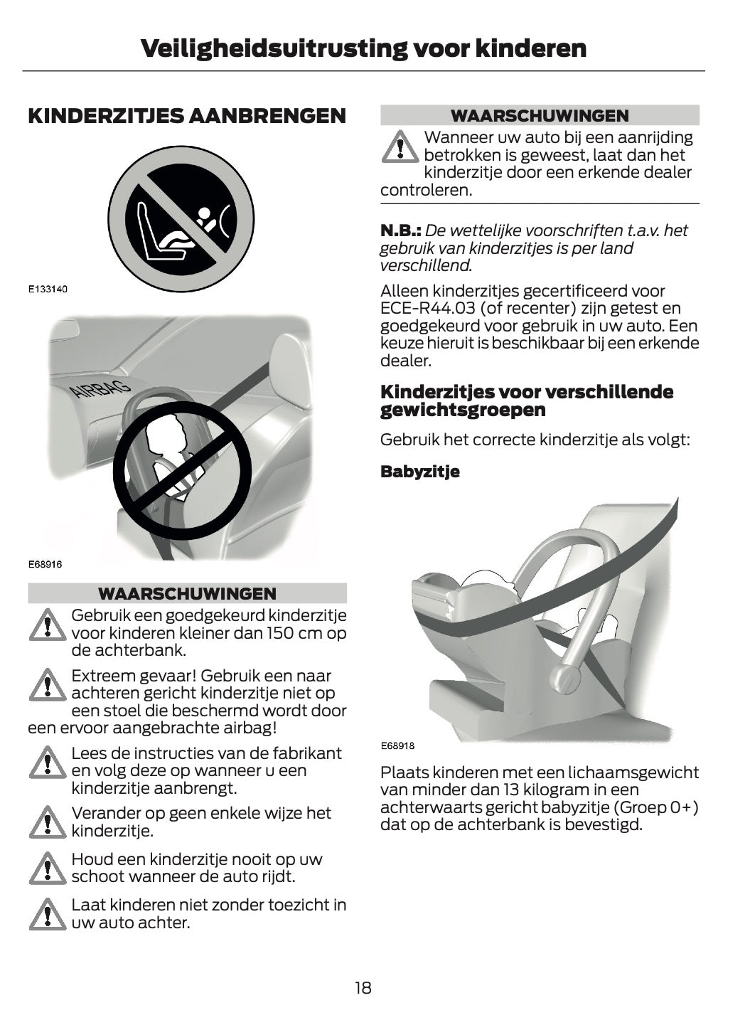 2014-2015 Ford B-Max Owner's Manual | Dutch