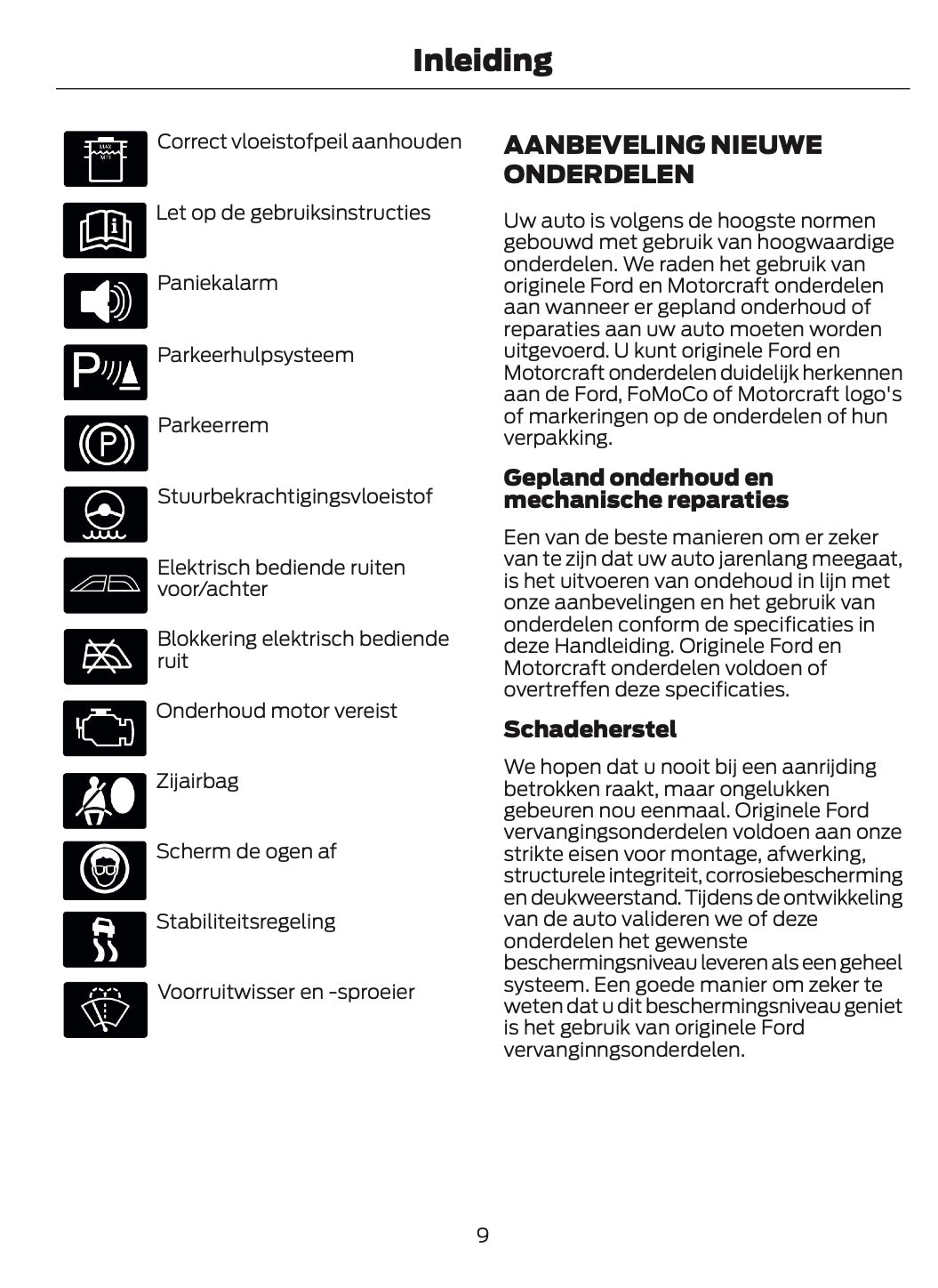 2014-2015 Ford B-Max Owner's Manual | Dutch