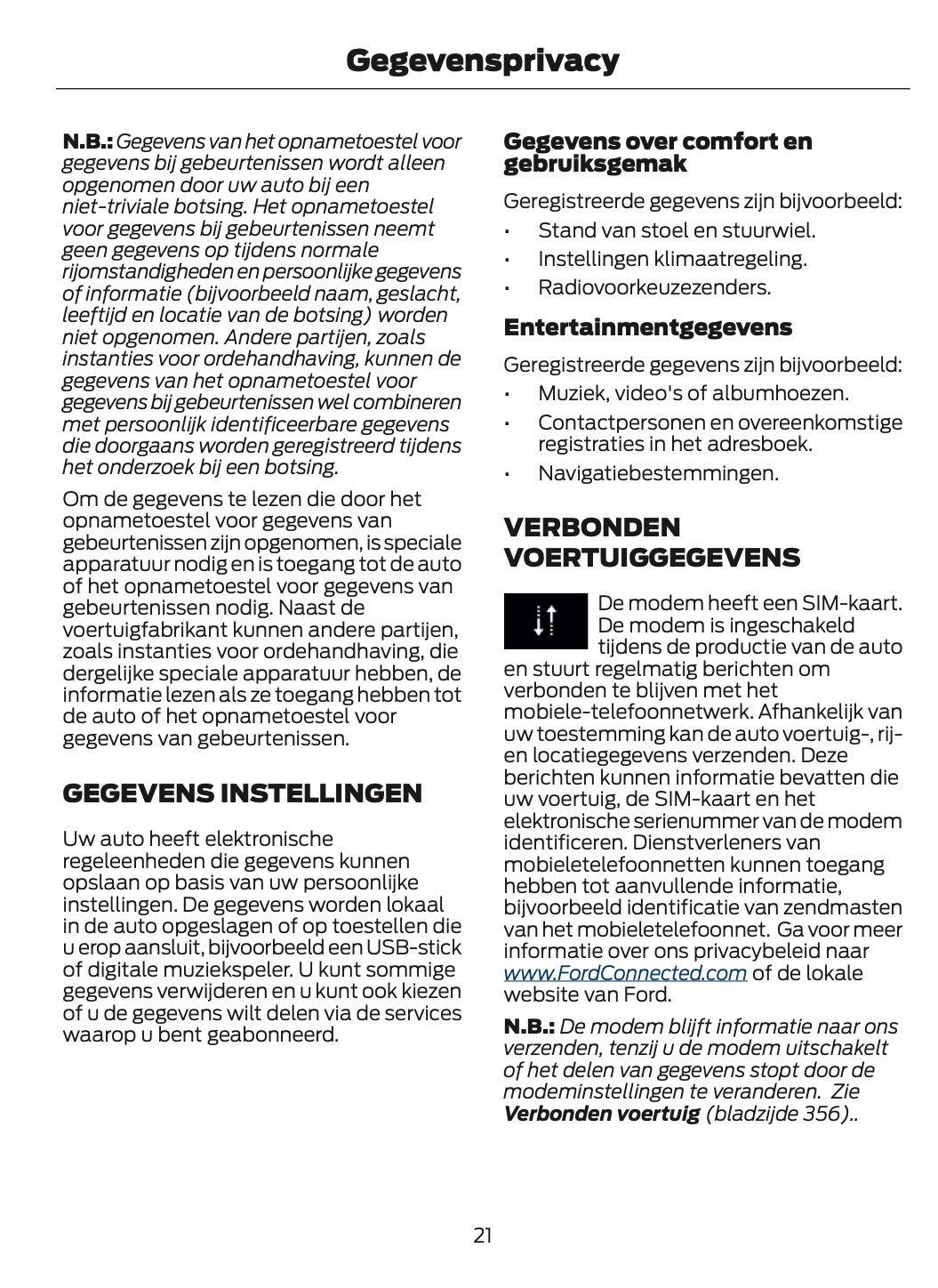 2024-2025 Ford Explorer Owner's Manual | Dutch