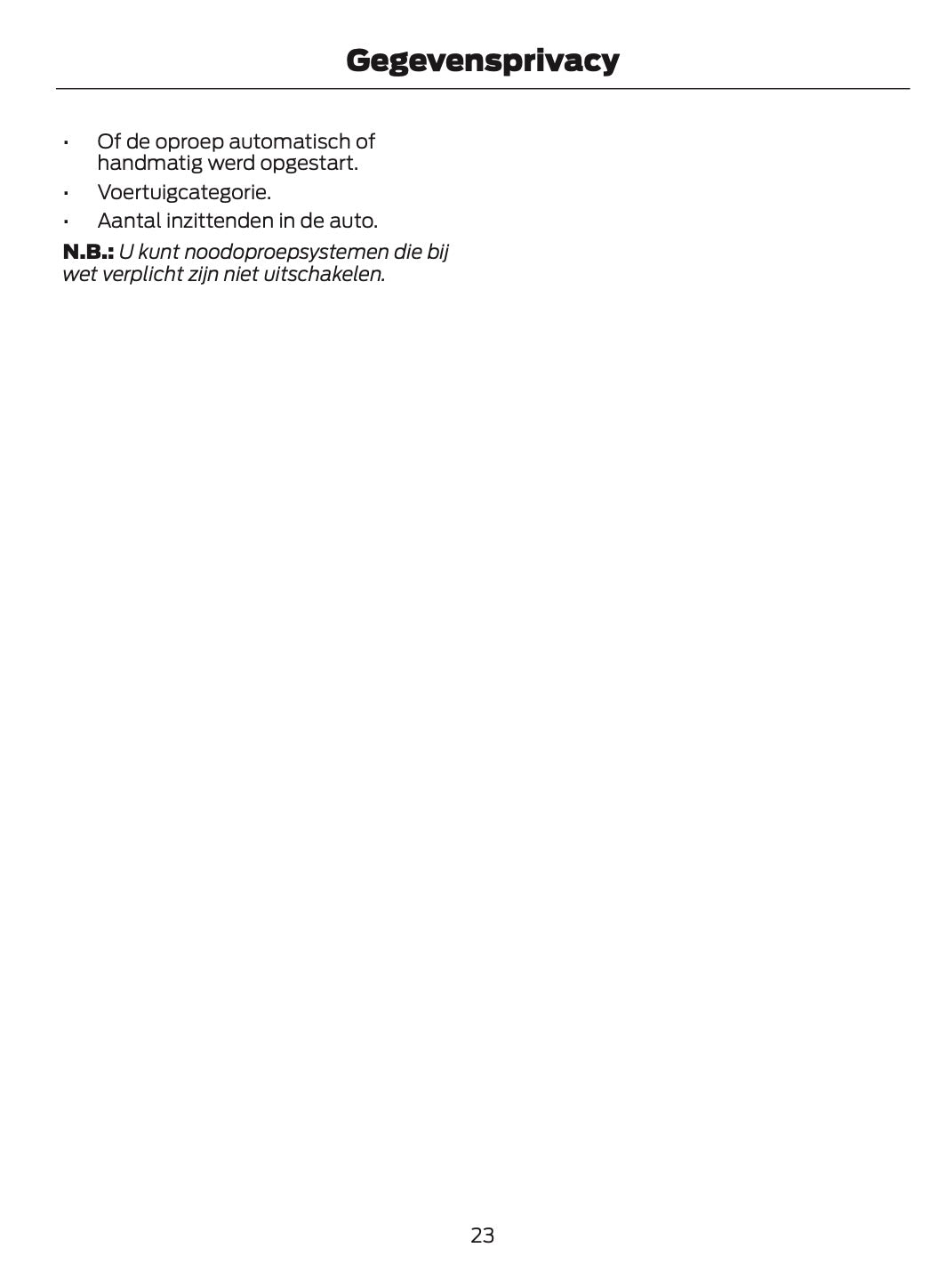 2024-2025 Ford Explorer Owner's Manual | Dutch