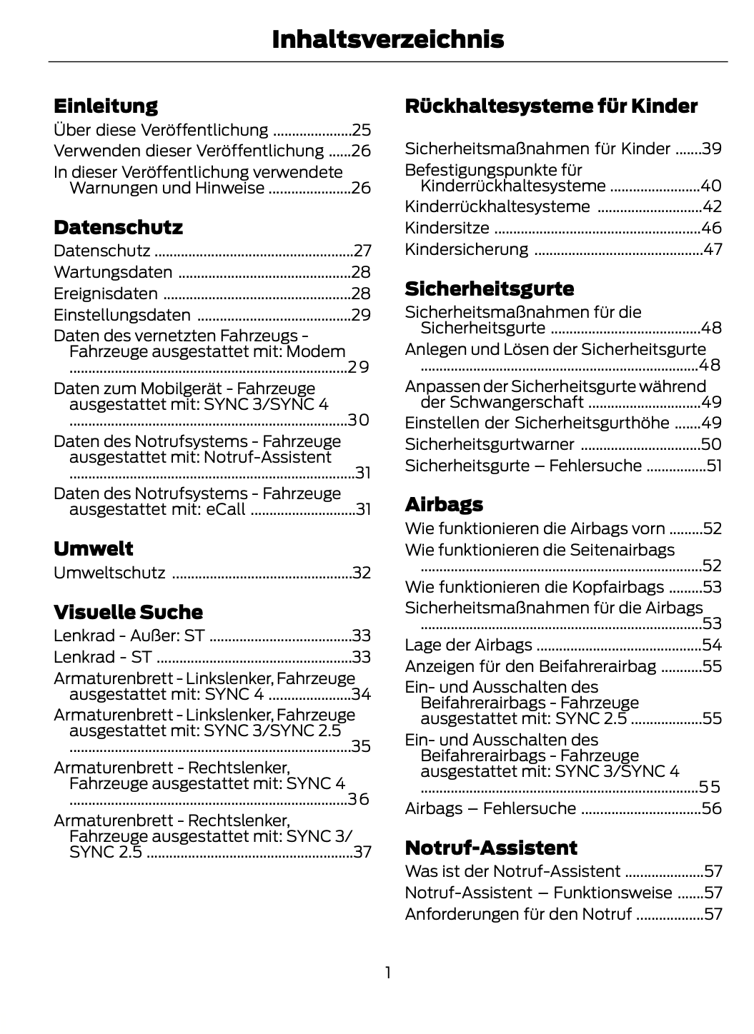 2023-2024 Ford Focus Manuel du propriétaire | Allemand
