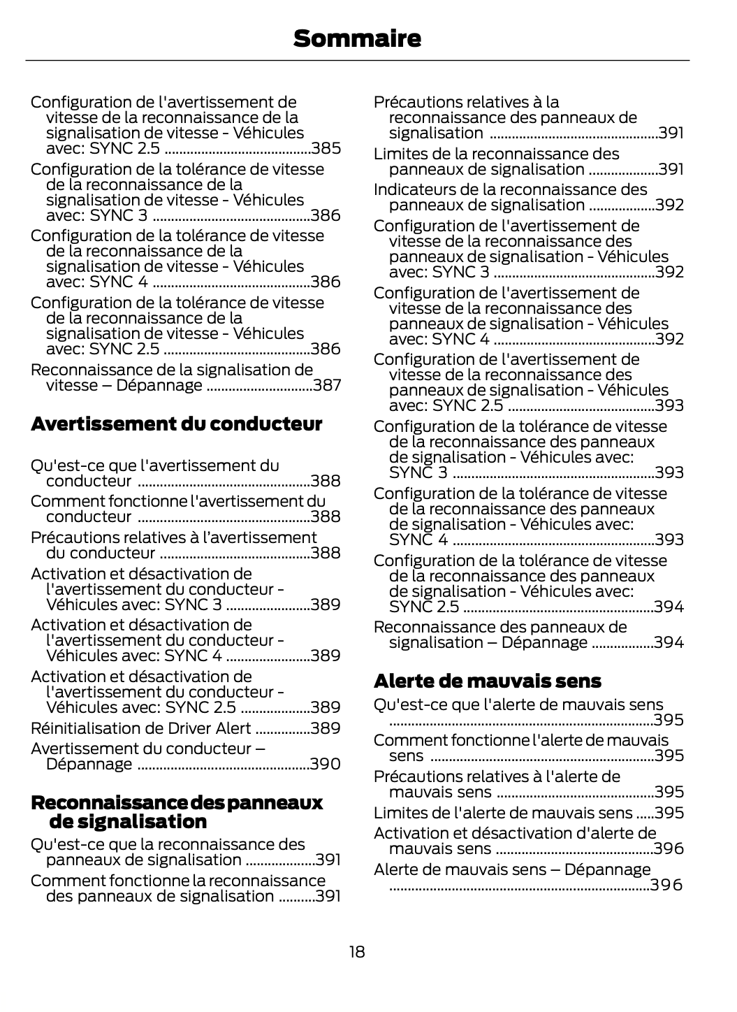 2023-2024 Ford Focus Manuel du propriétaire | Français