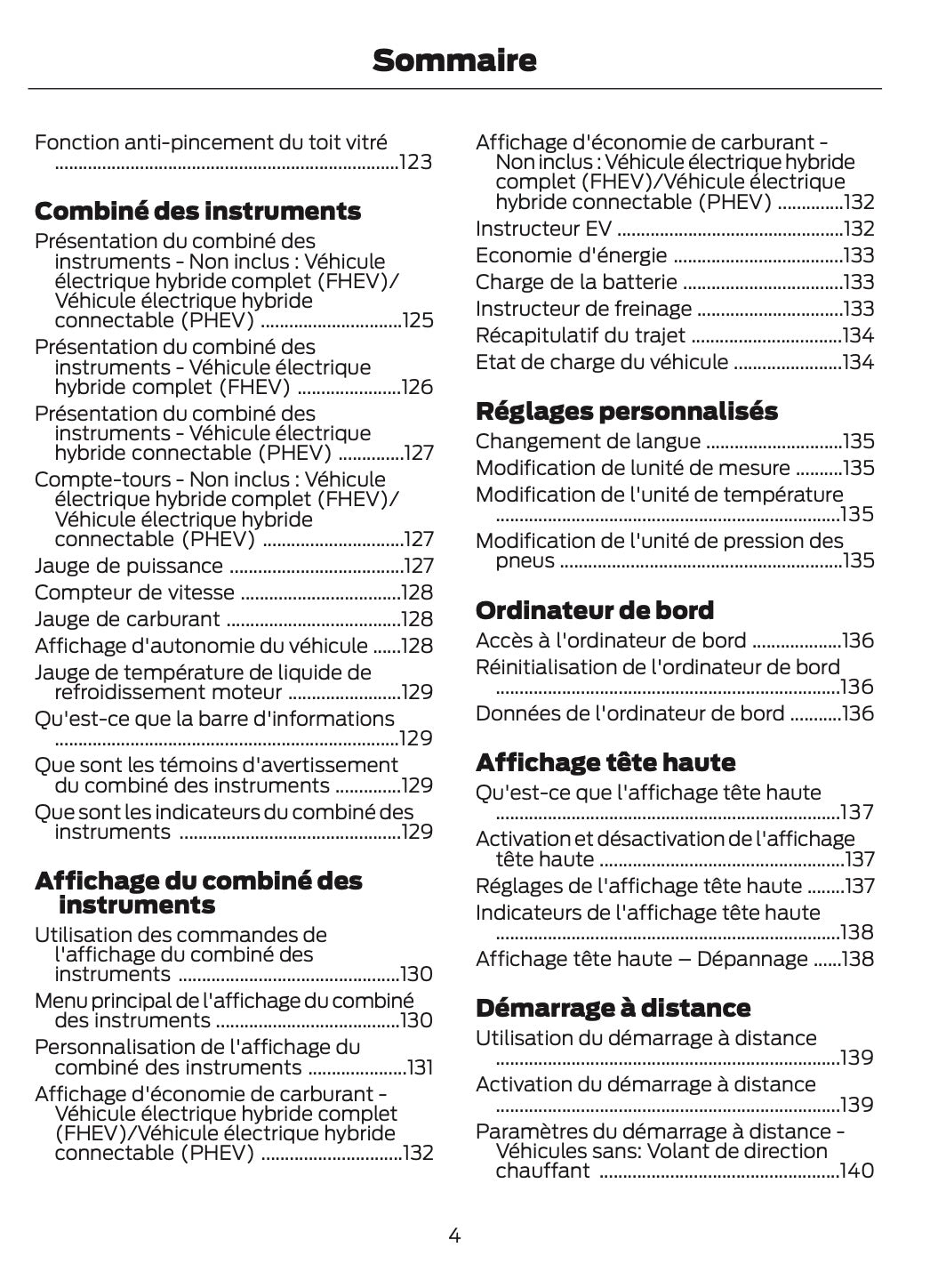 2025-2026 Ford Kuga Manuel du propriétaire | Français
