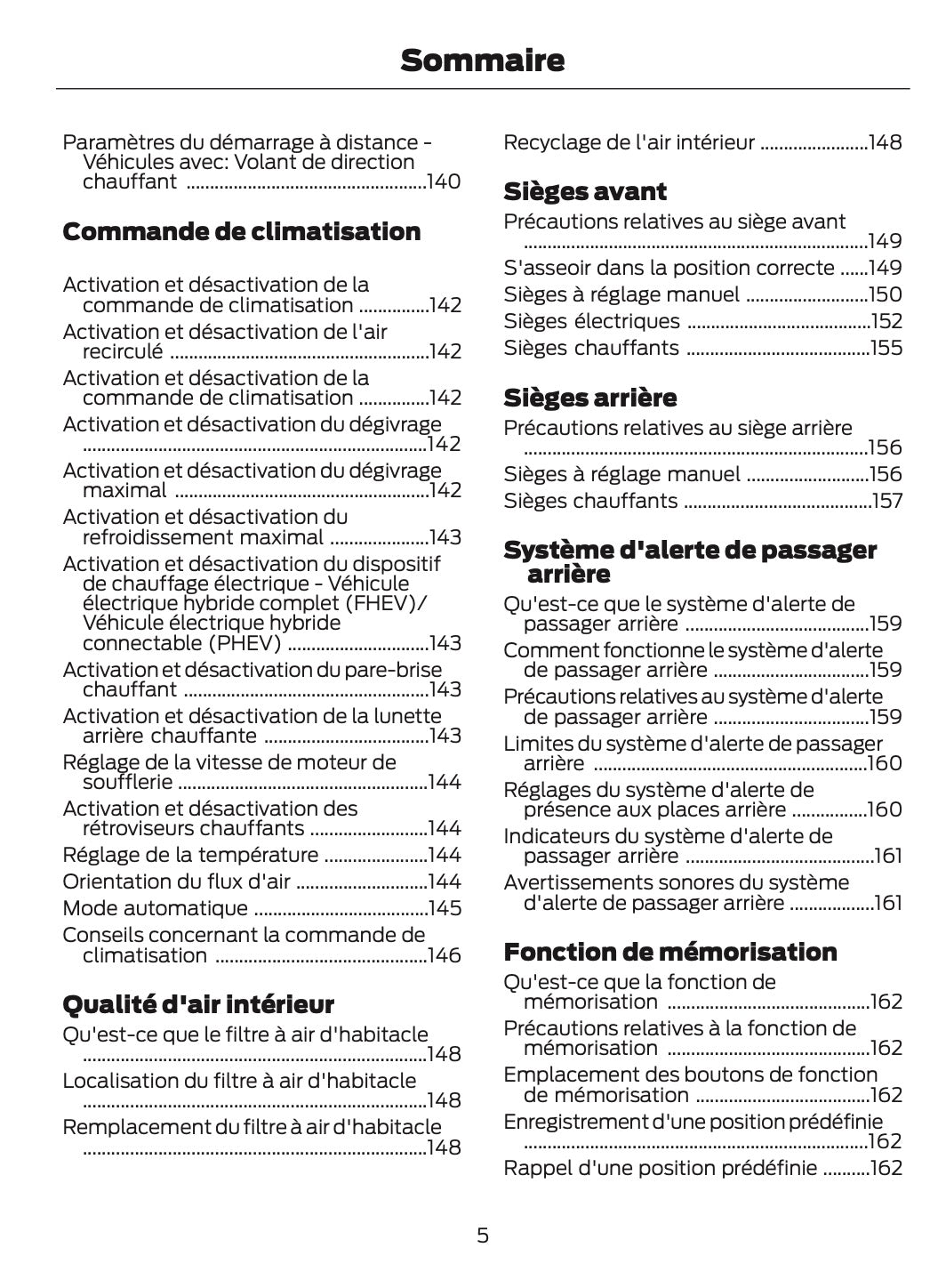 2025-2026 Ford Kuga Manuel du propriétaire | Français