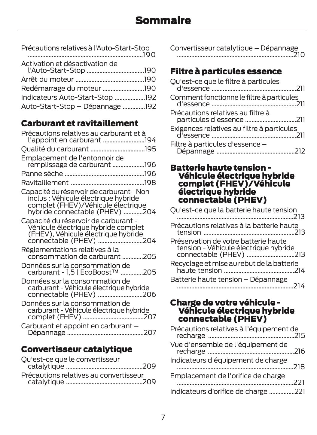 2025-2026 Ford Kuga Manuel du propriétaire | Français