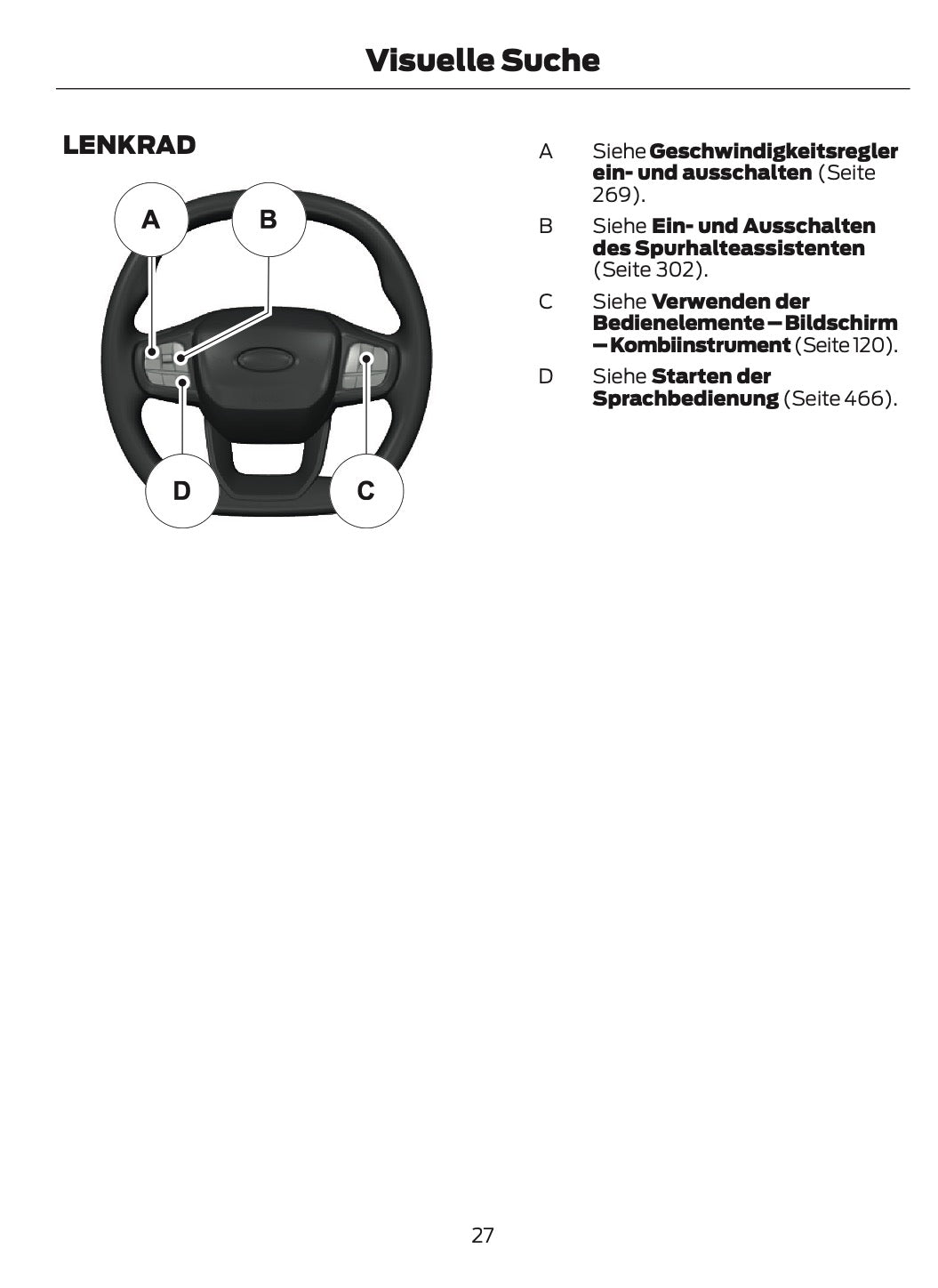 2023-2024 Ford Tourneo Custom/Transit Custom Owner's Manual | German