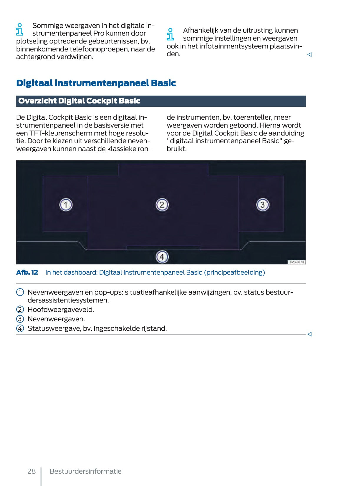 2025 Ford Tourneo Connect/Transit Connect PHEV Owner's Manual | Dutch