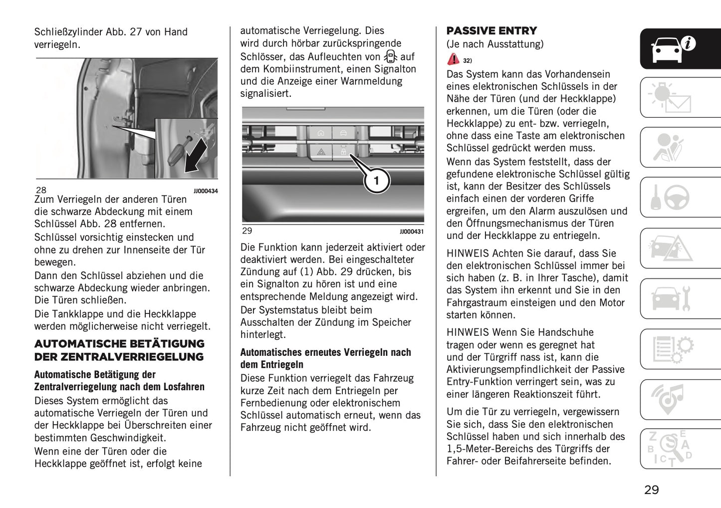 2024-2025 Jeep Avenger Owner's Manual | German