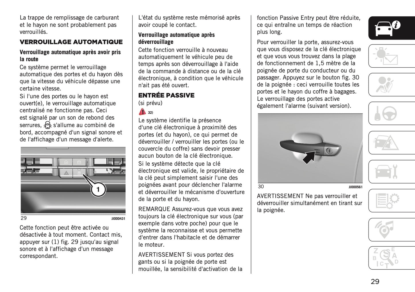 2024-2025 Jeep Avenger Manuel du propriétaire | Français