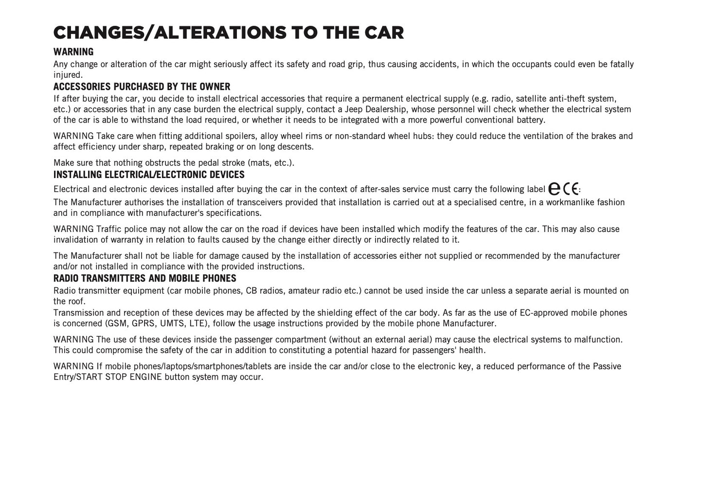 2024-2025 Jeep Avenger Owner's Manual | English