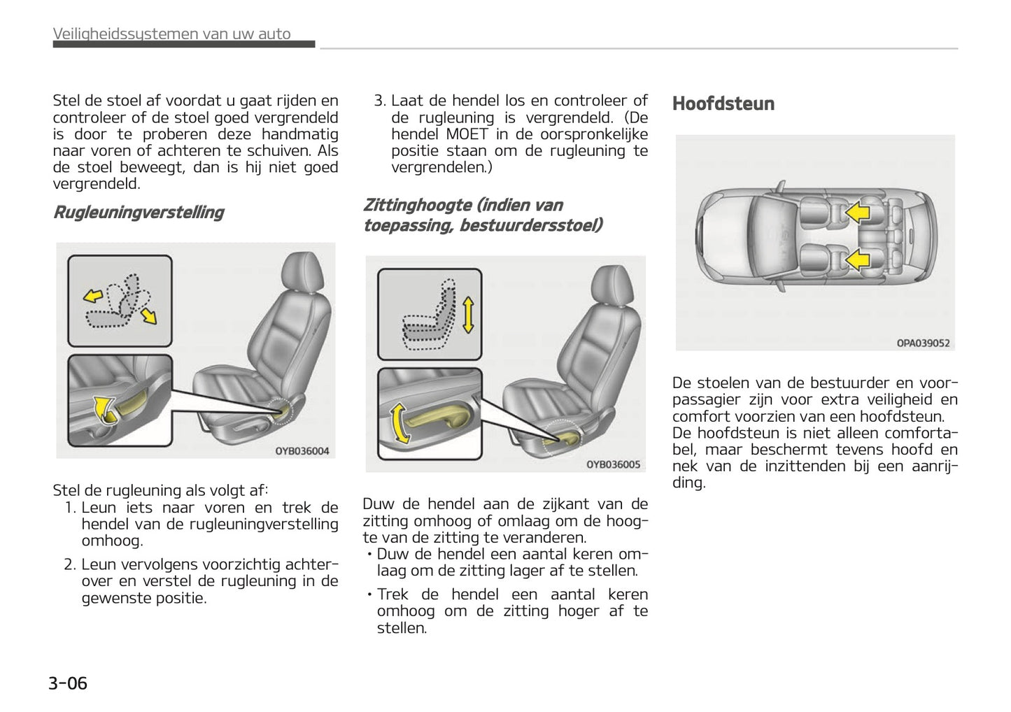 2018-2019 Kia Rio Owner's Manual | Dutch