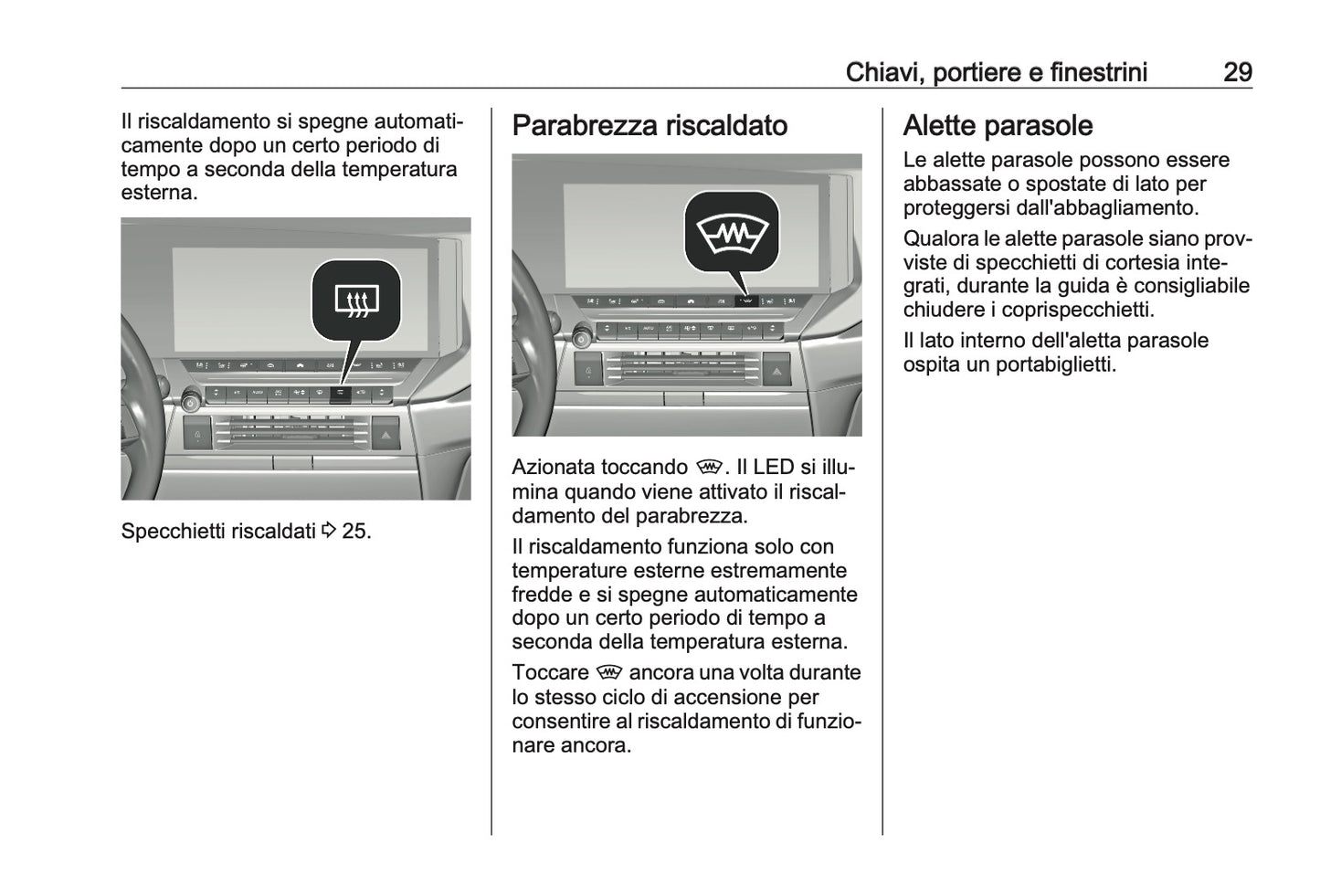 2023-2024 Opel Astra Owner's Manual | Italian