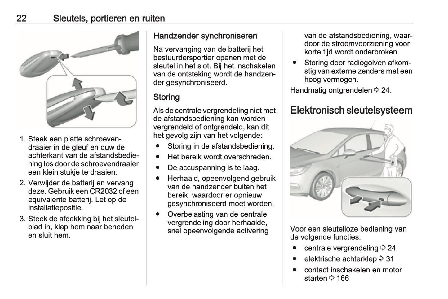 2016-2017 Opel Astra Owner's Manual | Dutch