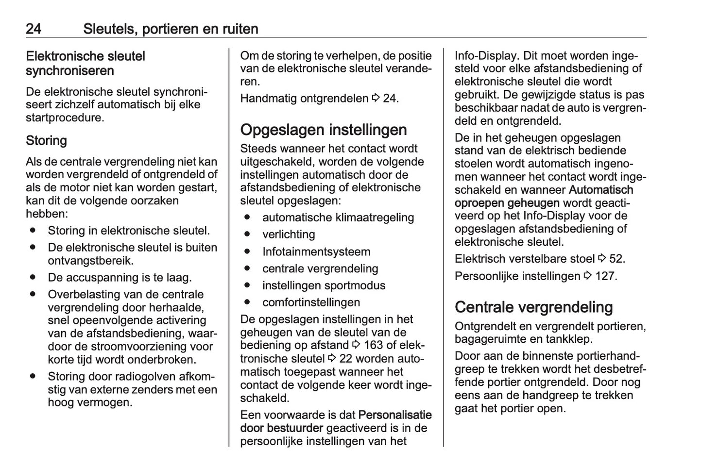 2016-2017 Opel Astra Owner's Manual | Dutch