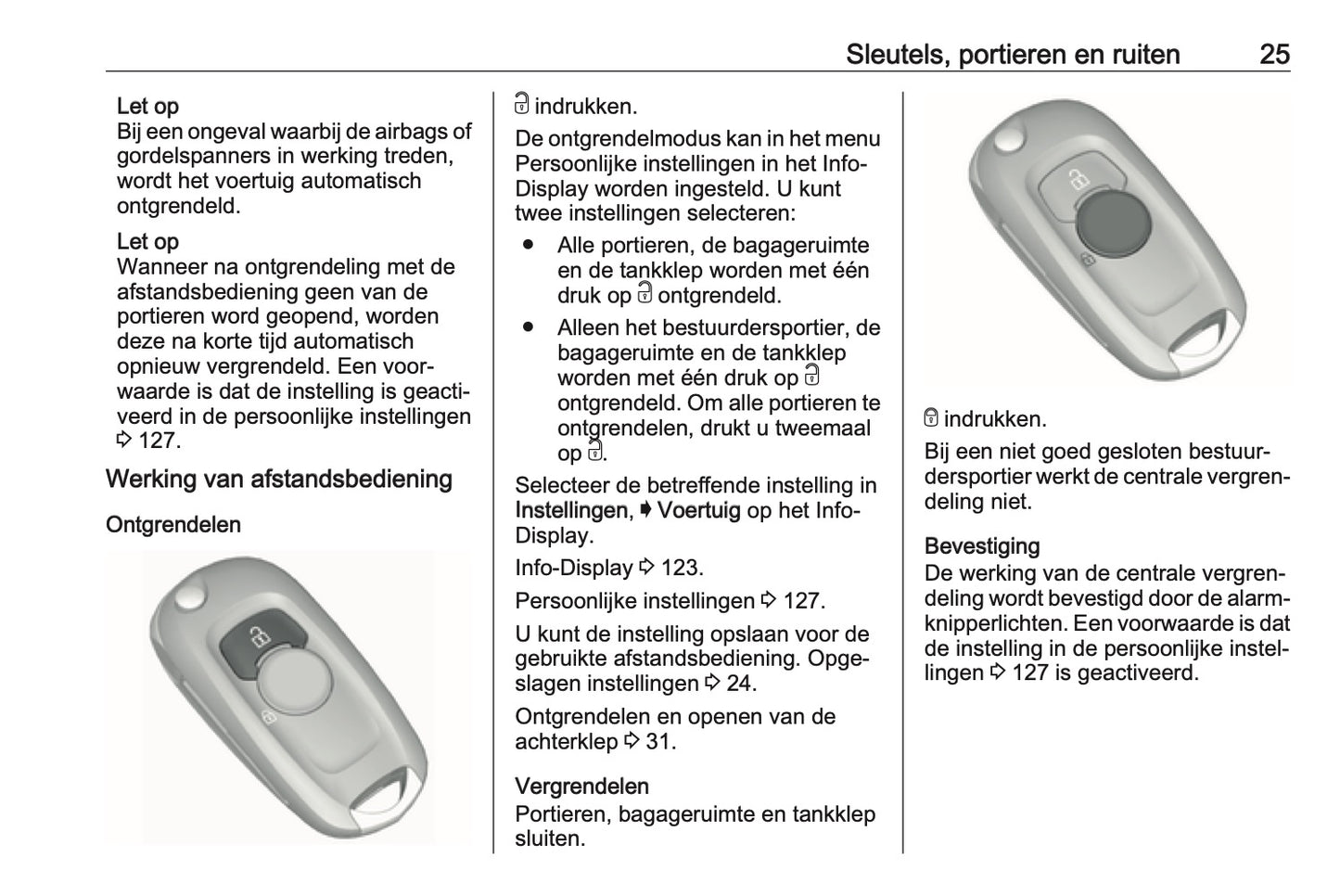 2016-2017 Opel Astra Owner's Manual | Dutch