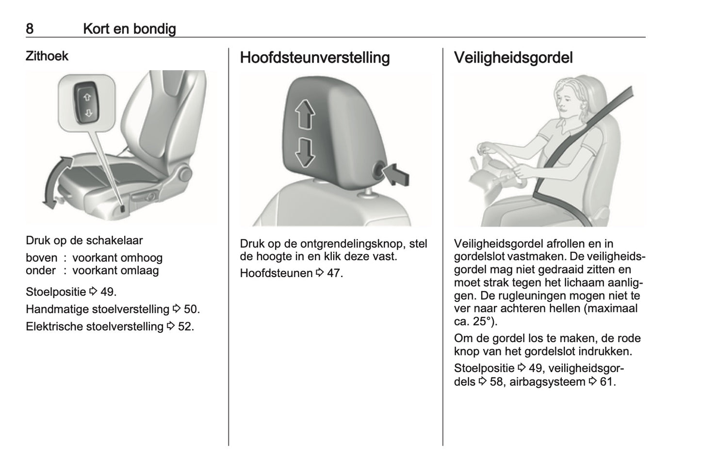 2016-2017 Opel Astra Owner's Manual | Dutch