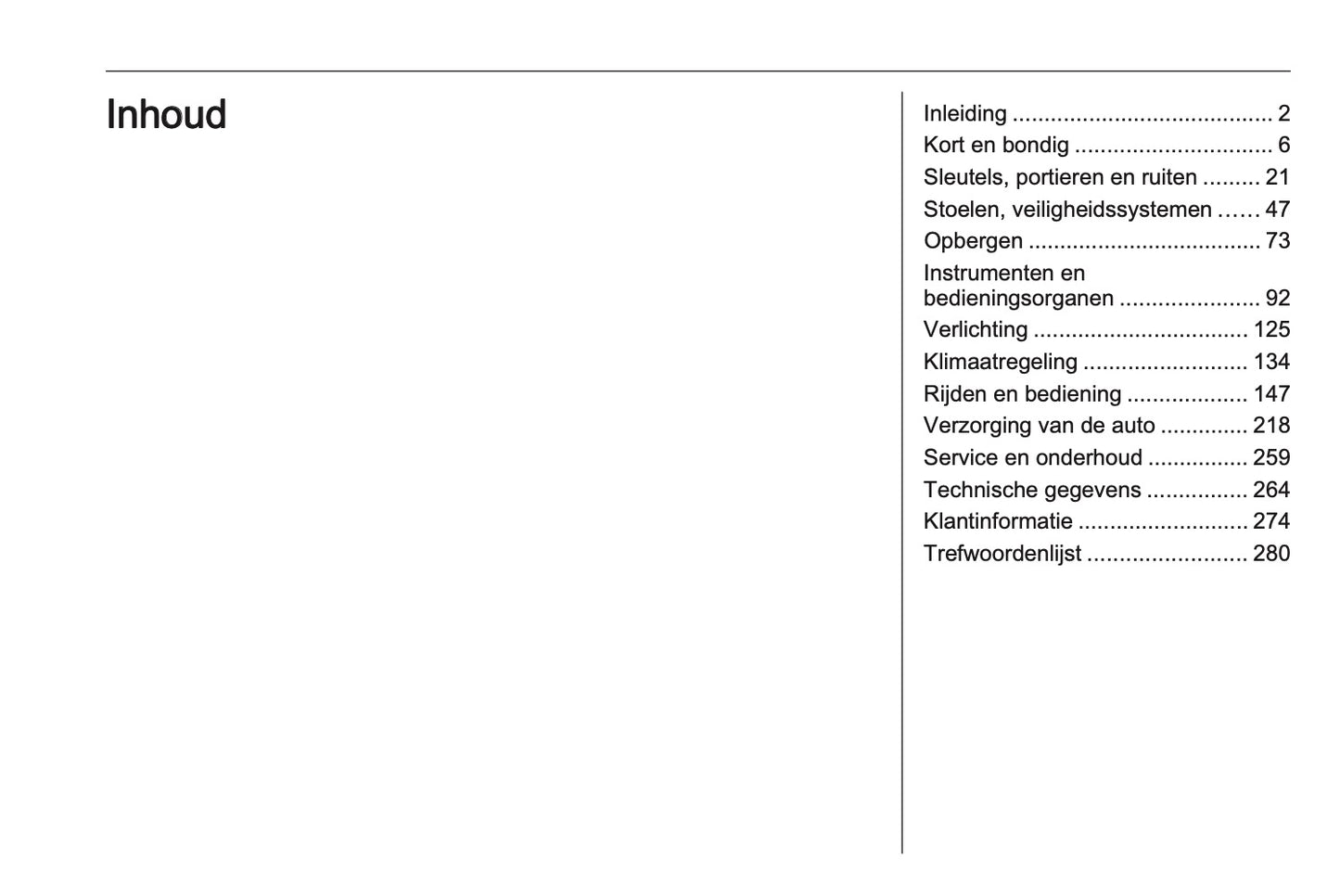 2021 Opel Combo Owner's Manual | Dutch