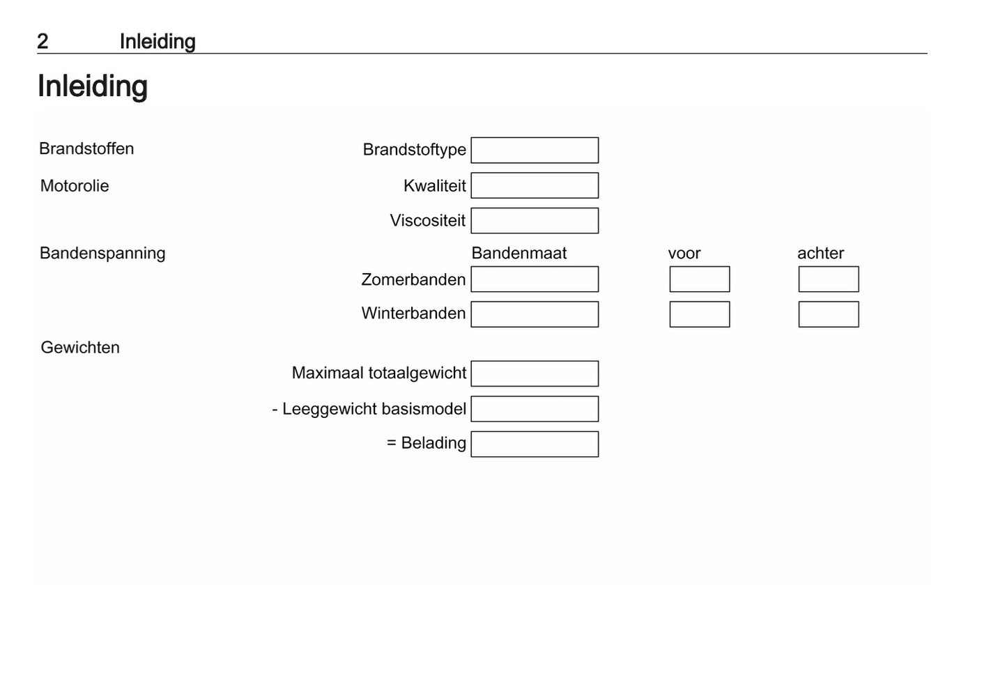 2021 Opel Combo Owner's Manual | Dutch