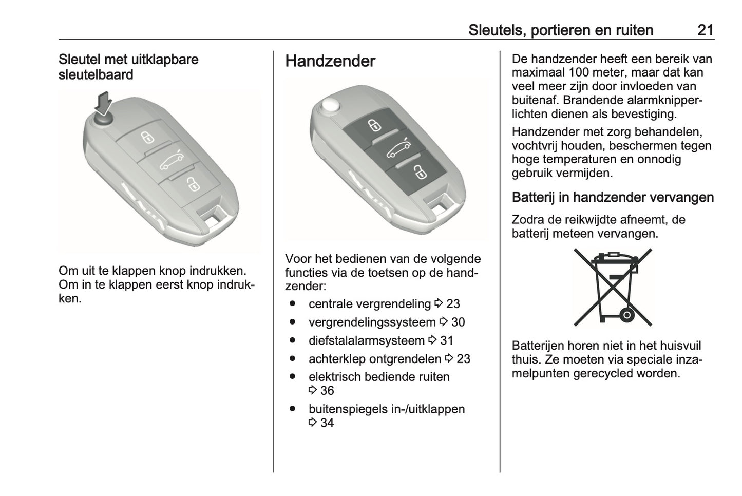 2019-2020 Opel Crossland X Owner's Manual | Dutch