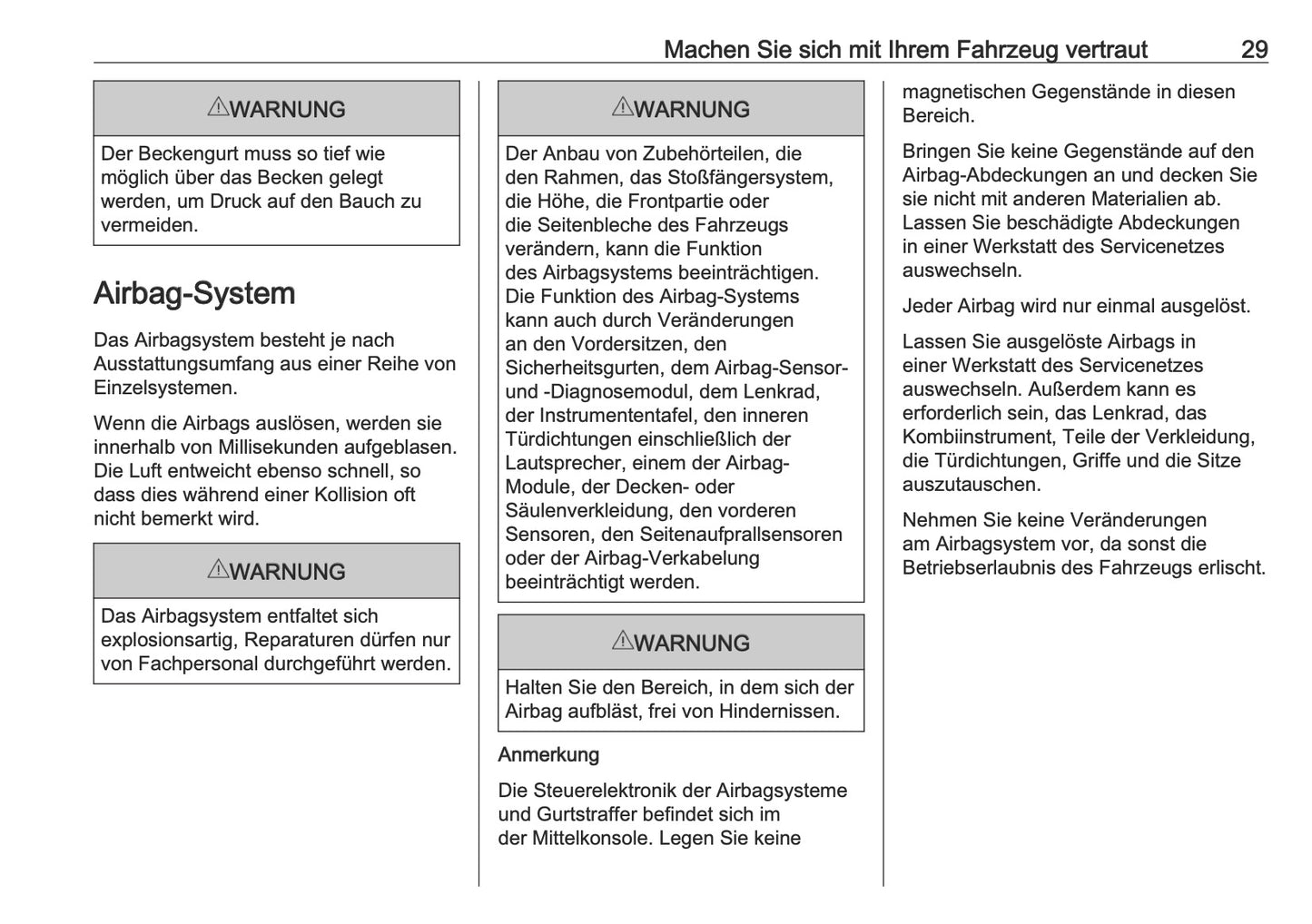 2024-2025 Opel Grandland Owner's Manual | German