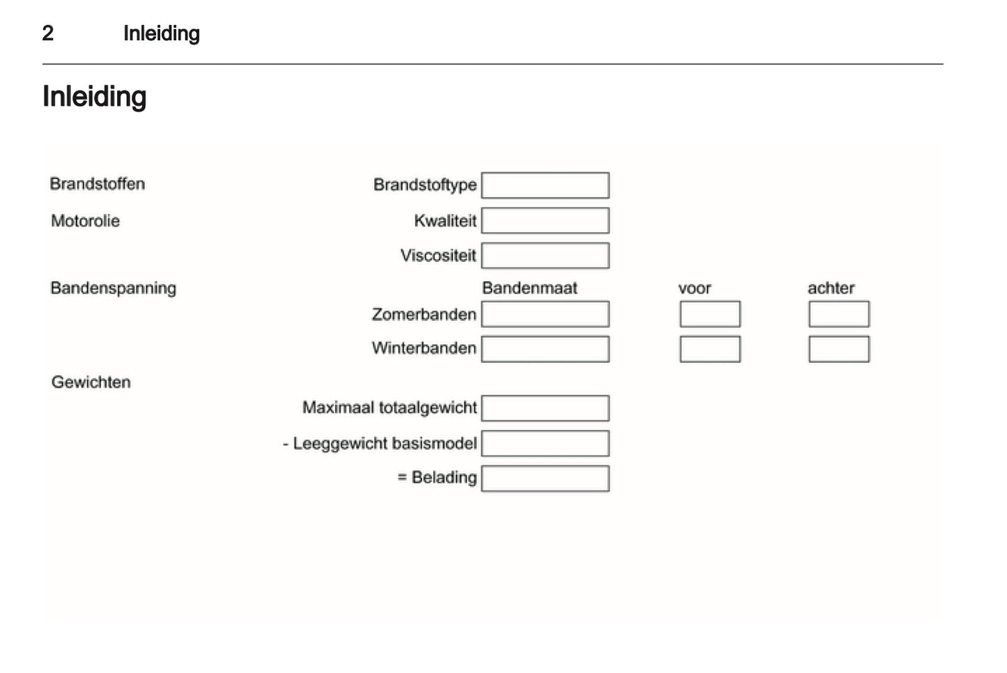 2012 Opel Meriva Owner's Manual | Dutch