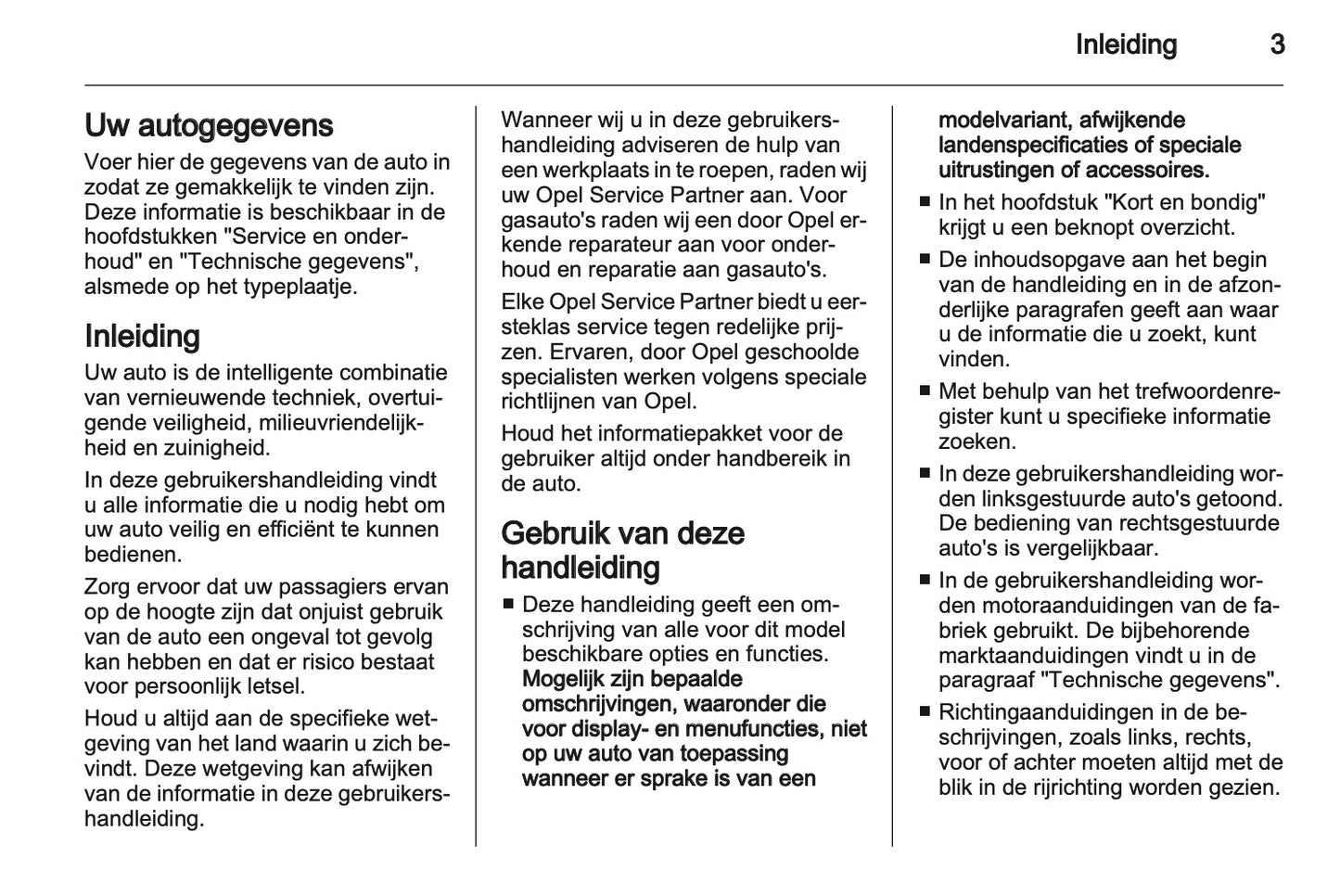 2012 Opel Meriva Owner's Manual | Dutch